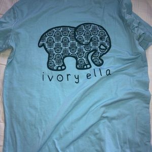 Ivory Ella blue T-shirt